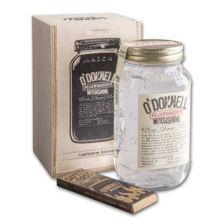 O&acute;Donnell BBQ-Edition Vodka Firewater 62% Vol.