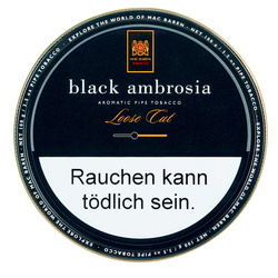 Mac Baren Black Ambrosia 100g. Dose