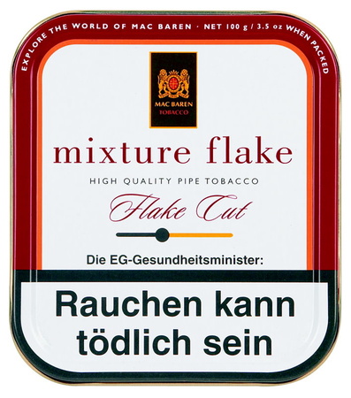 Mac Baren Mixture Flake 100g. Dose