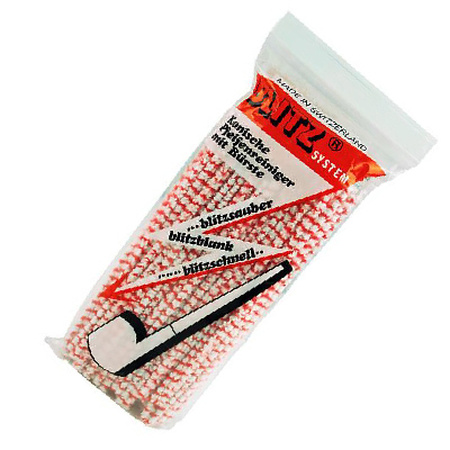10 x 80 BLITZ Pfeifenreiniger konisch rot-weiß SWISS-MADE Pipe-Cleaner